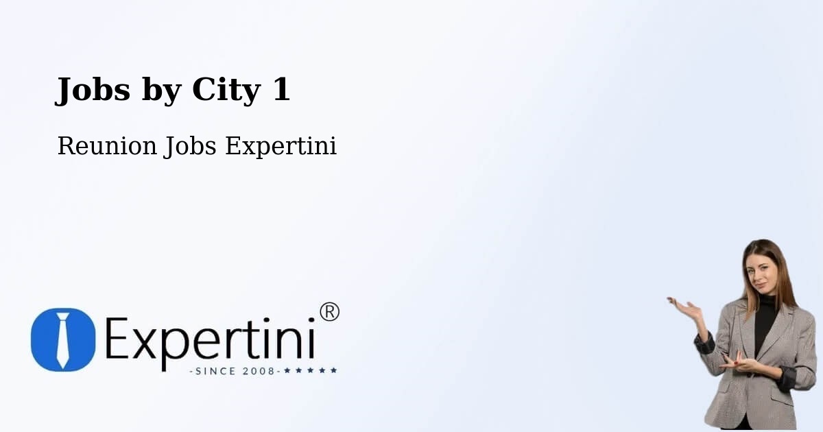 City Jobs in Reunion - Expertini